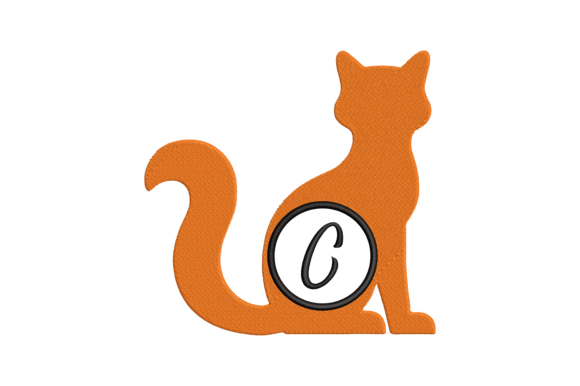 Cat Letter C